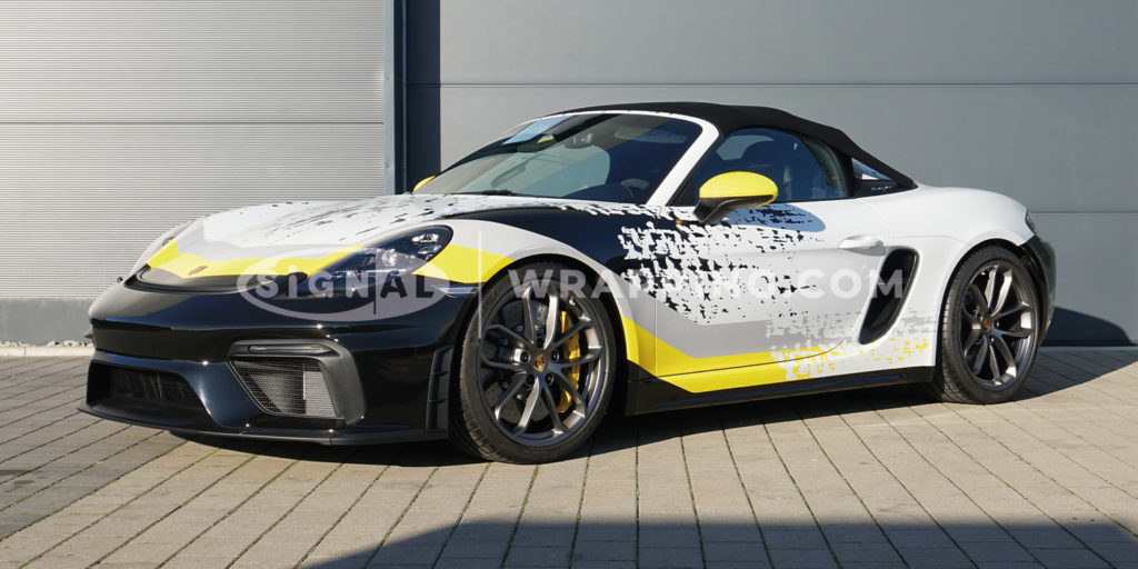 Porsche 718 Design - SIGNal Wrapping Folierungen