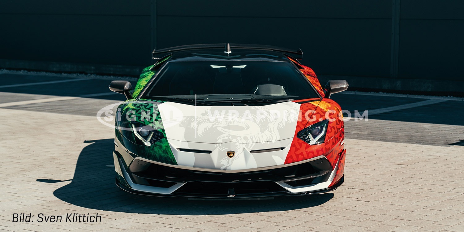 Lamborghini / Ferrari folieren lassen vom Profi - SIGNal Wrapping